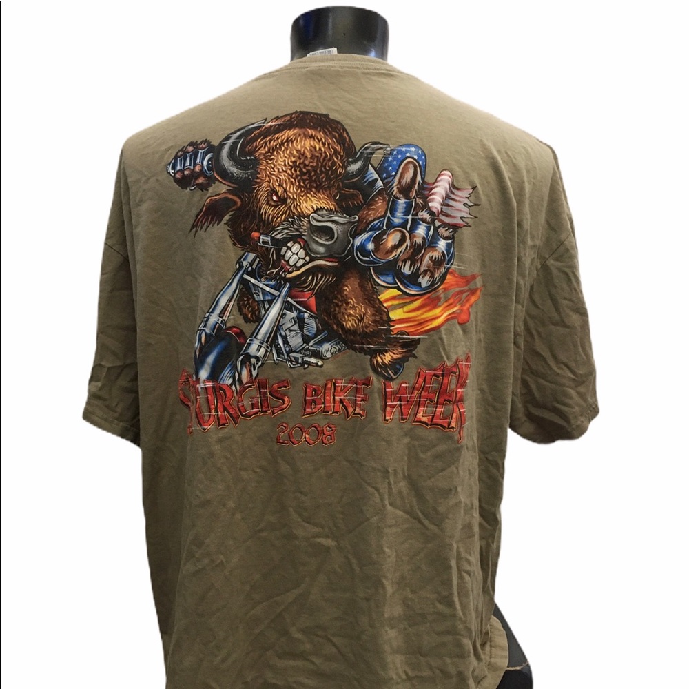 2008 Sturgis Bike Week T-shirt - Picture 5 of 6